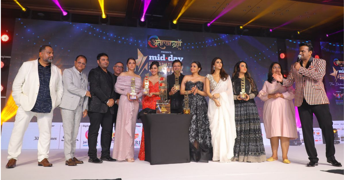 Celebrities and Entertainment personalities honored at Mid-Day International Showbiz Awards Chapter 2 in Dubai